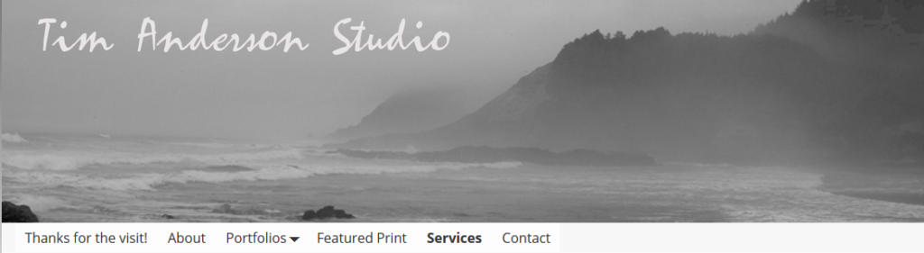 Tim Anderson Studio-header